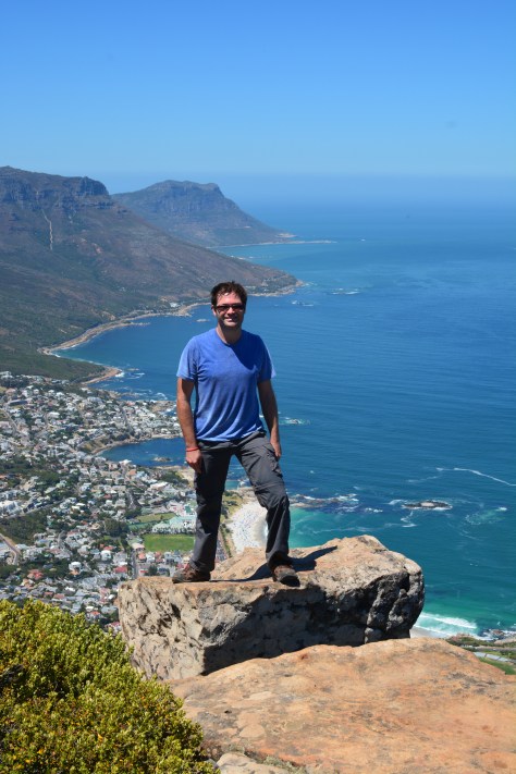 standing on the edge